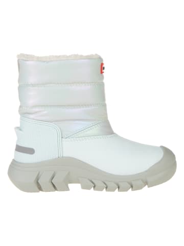 Hunter Winterboots in Hellblau