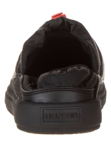 Hunter Slippersy w kolorze czarnym