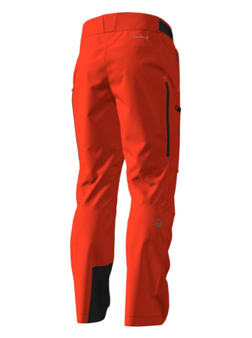 Halti Spodnie narciarskie "Alpine DX" w kolorze czerwonym