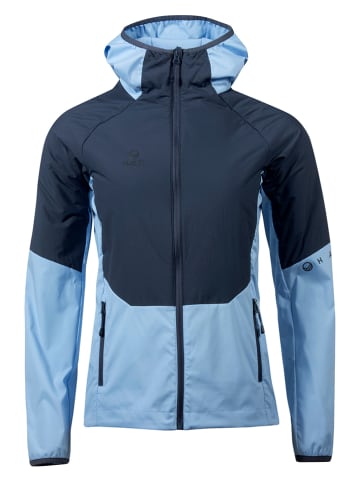 Halti Funktionsjacke "Crust" in Hellblau/ Dunkelblau