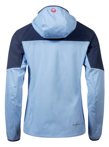 Halti Funktionsjacke "Crust" in Hellblau/ Dunkelblau