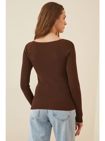 Happiness Istanbul Longsleeve in Braun