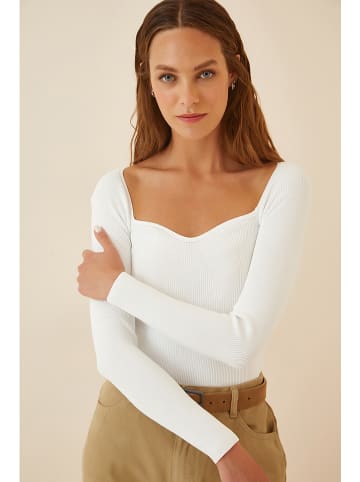 Happiness Istanbul Longsleeve wit