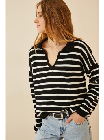 Happiness Istanbul Pullover in Schwarz