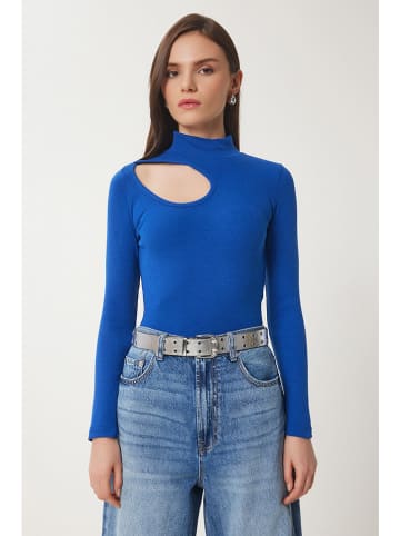 Happiness Istanbul Longsleeve in Blau