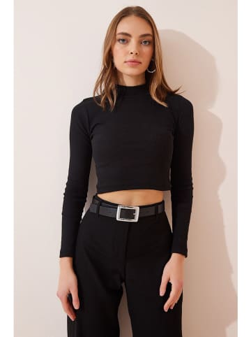 Happiness Istanbul Longsleeve in Schwarz