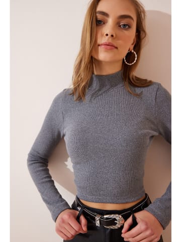 Happiness Istanbul Koszulka w kolorze szarym