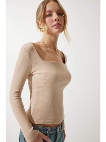 Happiness Istanbul Koszulka w kolorze kremowym