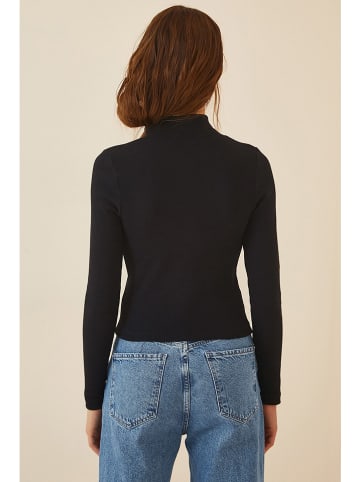 Happiness Istanbul Longsleeve in Schwarz