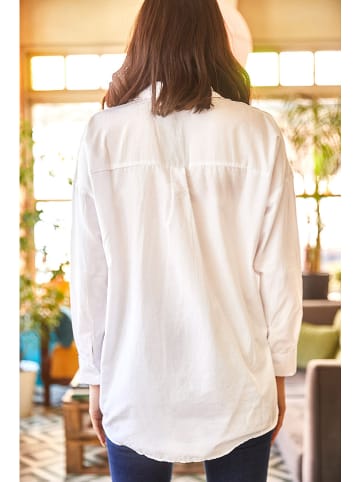 Olalook Bluse in Weiß