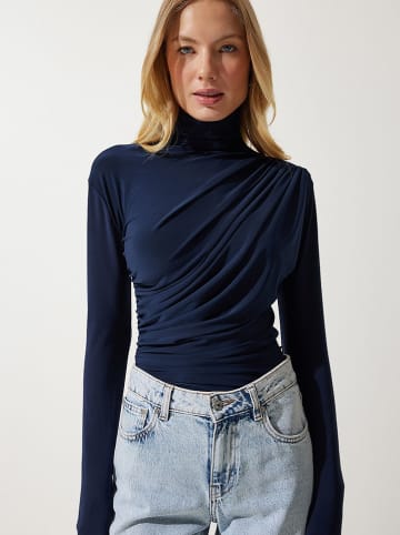 Happiness Istanbul Longsleeve in Dunkelblau