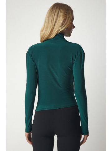 Happiness Istanbul Blouse donkergroen