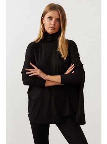 Cool and sexy Bluse in Schwarz