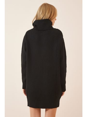 Happiness Istanbul Gebreide jurk zwart