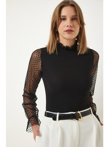 Happiness Istanbul Longsleeve in Schwarz