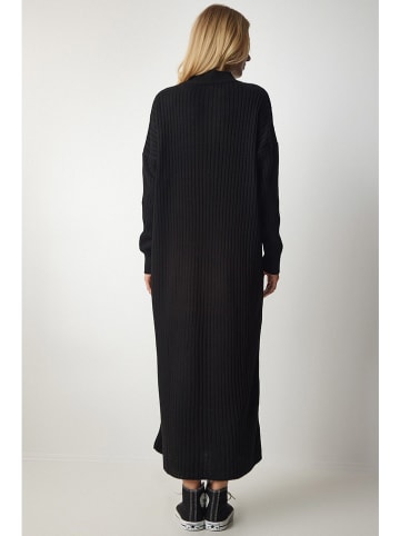 Happiness Istanbul Strickkleid in Schwarz