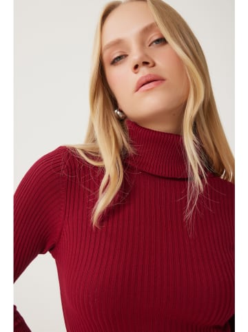 Happiness Istanbul Rollkragenpullover in Rot