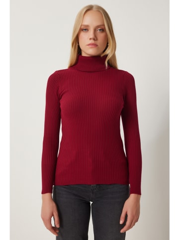 Happiness Istanbul Rollkragenpullover in Rot