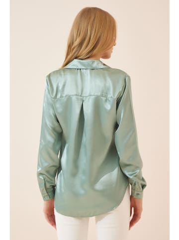Happiness Istanbul Blouse mintgroen