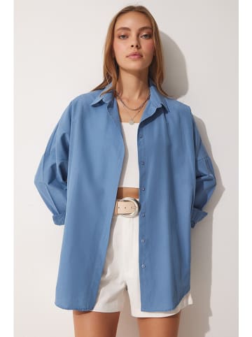 Happiness Istanbul Bluse in Blau