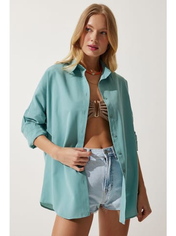 Happiness Istanbul Blouse "Happiness Istanbul" turquoise