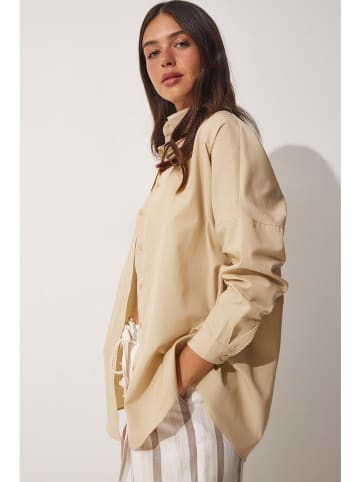 Happiness Istanbul Bluse "Happiness Istanbul" in Beige