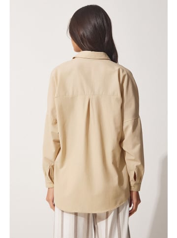 Happiness Istanbul Bluse "Happiness Istanbul" in Beige