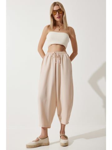 Happiness Istanbul Broek zandkleurig