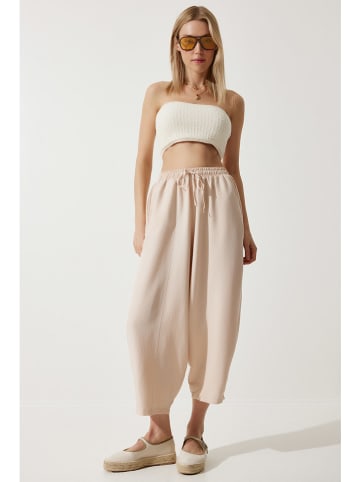 Happiness Istanbul Broek zandkleurig