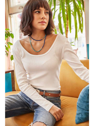 Olalook Koszulka w kolorze białym