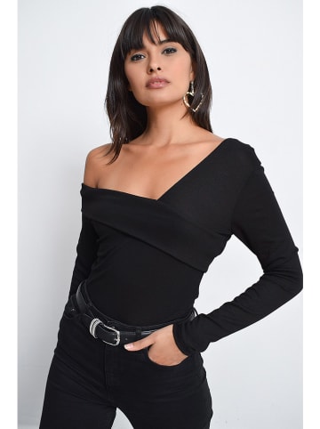 Cool and sexy Longsleeve in Schwarz