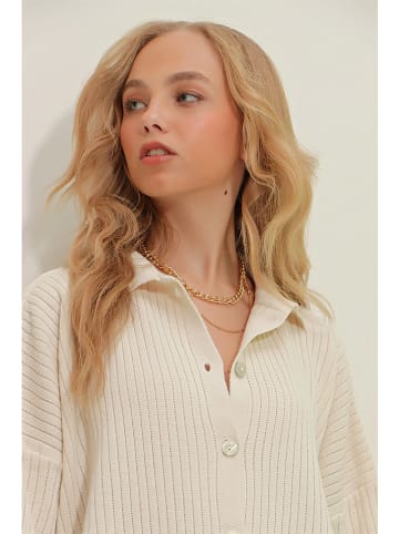 Trend Alacati 2-delige outfit crème