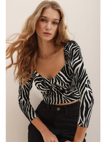 Happiness Istanbul Bluzka w kolorze czarnym