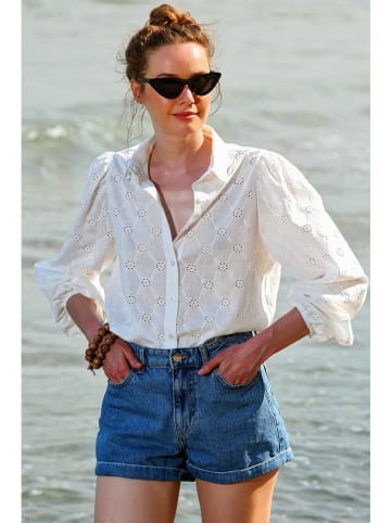 Trend Alacati Bluse in Weiß