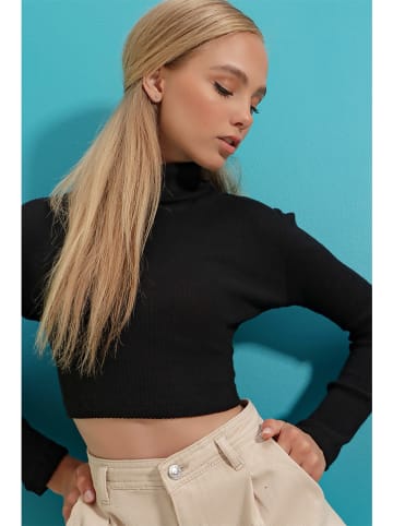 Trend Alacati Pullover in Schwarz