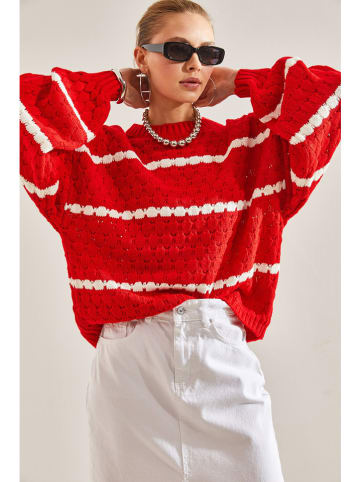 Happiness Istanbul Pullover in Rot