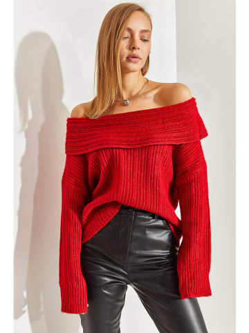 Bianco Lucci Pullover in Rot
