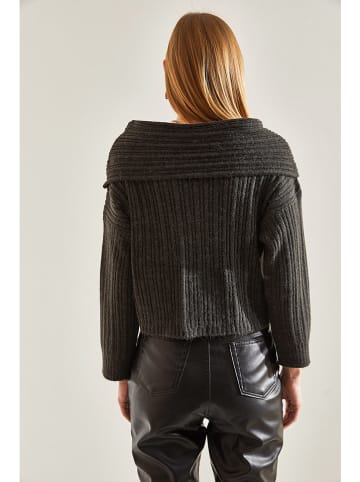 Bianco Lucci Pullover in Schwarz