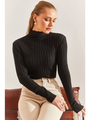 Bianco Lucci Pullover in Schwarz