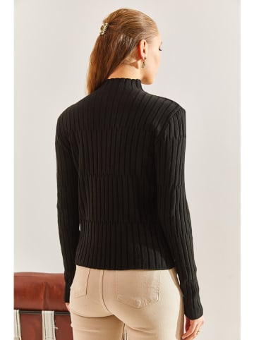 Bianco Lucci Sweter w kolorze czarnym