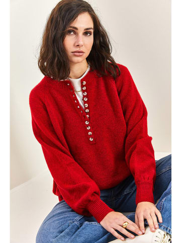 Bianco Lucci Pullover in Rot