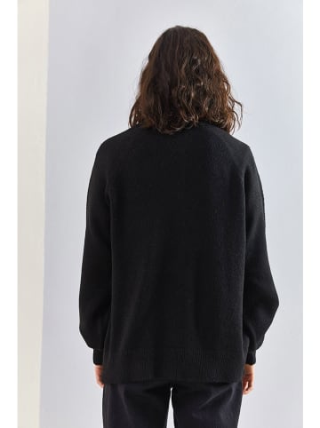 Bianco Lucci Pullover in Schwarz