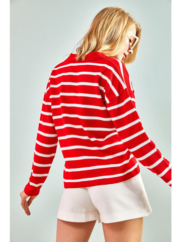 Bianco Lucci Trui rood/wit