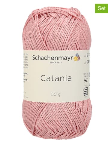 Schachenmayr since 1822 10-delige set: katoenen garen ''Catania'' oudroze - 10x 50 g