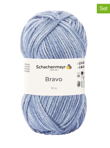Schachenmayr since 1822 20-delige set: synthetische garen ''Bravo'' blauw/wit - 20x 50 g