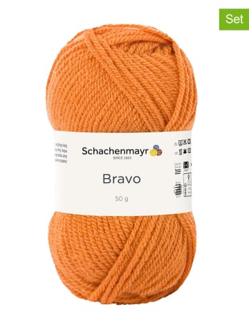 Schachenmayr since 1822 20er-Set: Kunstfasergarne ''Bravo'' in Orange - 20x 50 g