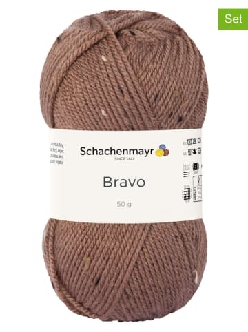 Schachenmayr since 1822 Przędza z tworzywa sztucznego (20 szt.) w kolorze brązowym - 20 x 50 g
