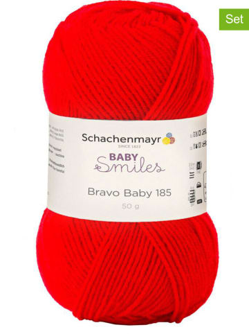 Schachenmayr since 1822 10-delige set: synthetische garen "Baby Smiles" rood - 10x 50 g