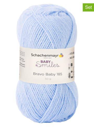 Schachenmayr since 1822 10-delige set: synthetische garen "Bravo Color" lichtblauw - 10x 50 g