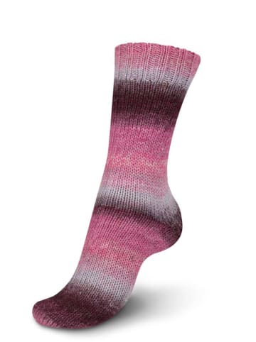 Regia 5-delige set: wollen garen "Cotton Color" lichtroze/bruin - 5x 100 g